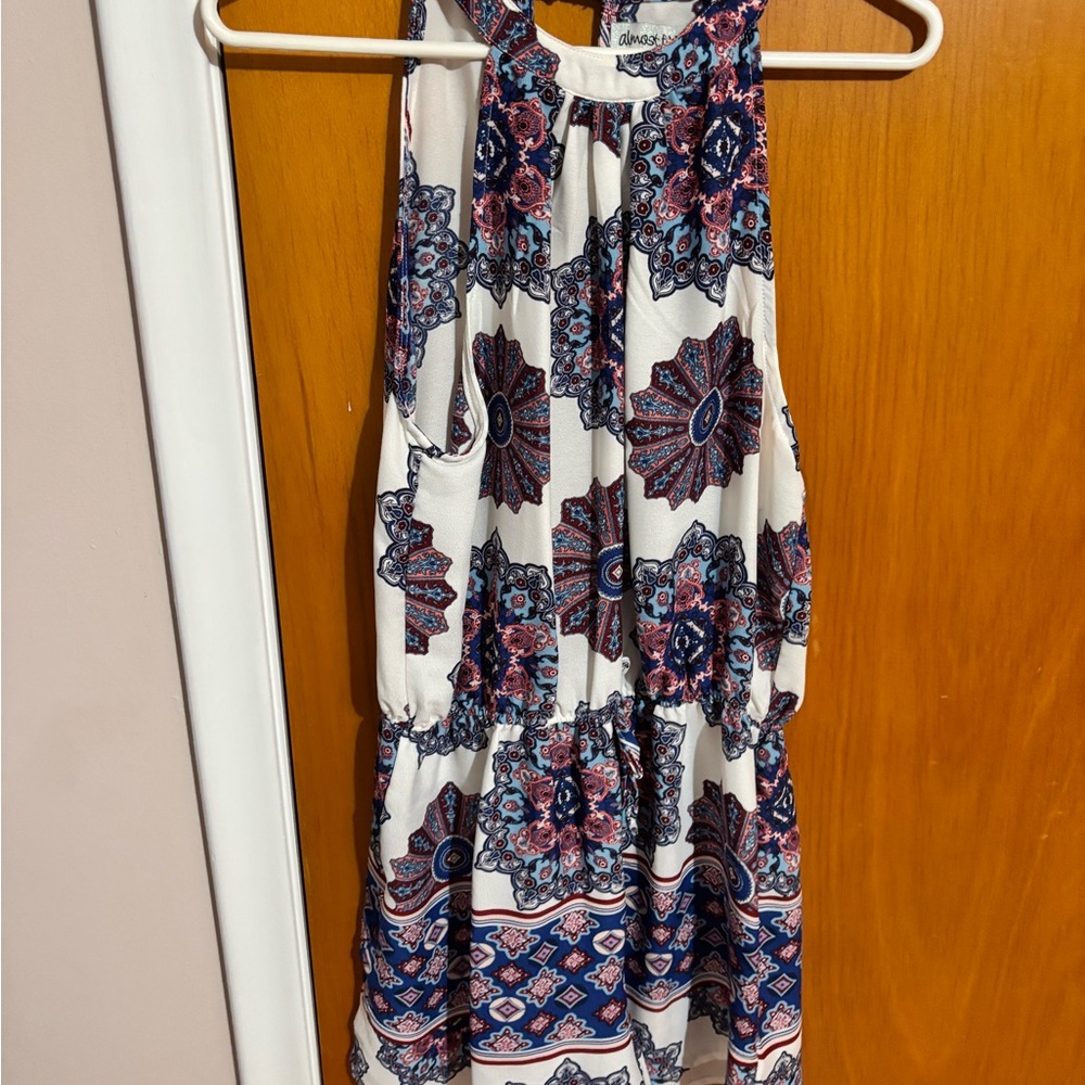Almost Famous Multicolor Floral Romper